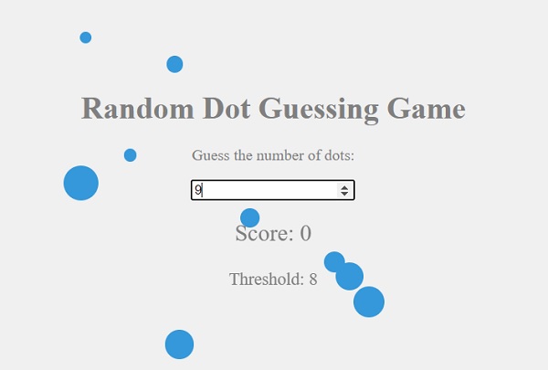 Image of Dot Game
