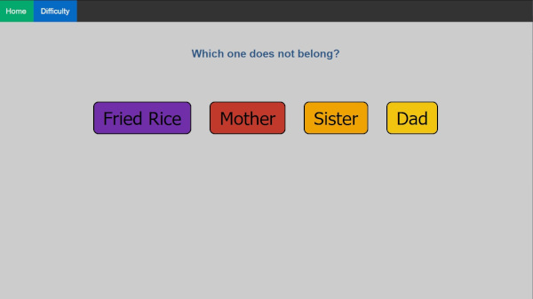 Image of Odd One Out Game